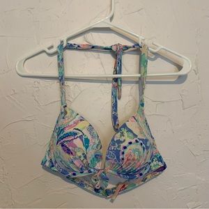 Victoria's Secret Pushup Bikini Top Size 34B